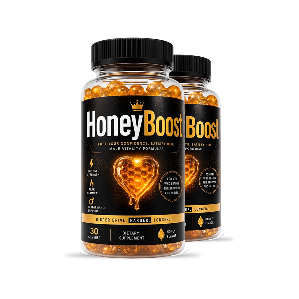HoneyBoost benefits: energy, stamina, drive, confidence
